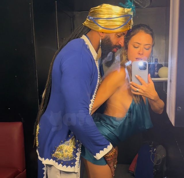 Invadi o camarote do Mallone depois do show que ele fez comigo na pista